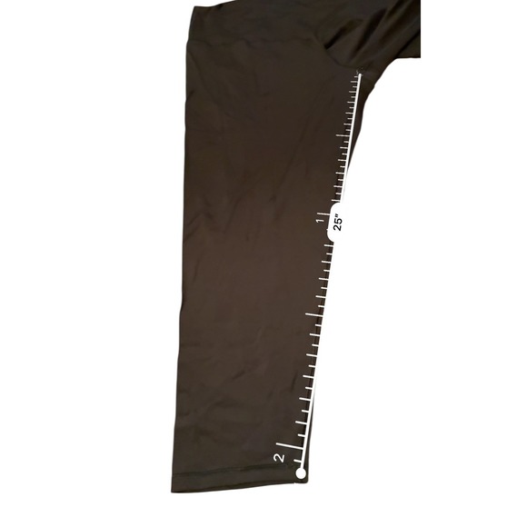 Aerie Real Me 7/8 Leggings Women's XXL Olive Green High Rise Stretch Yoga - Picture 7 of 7